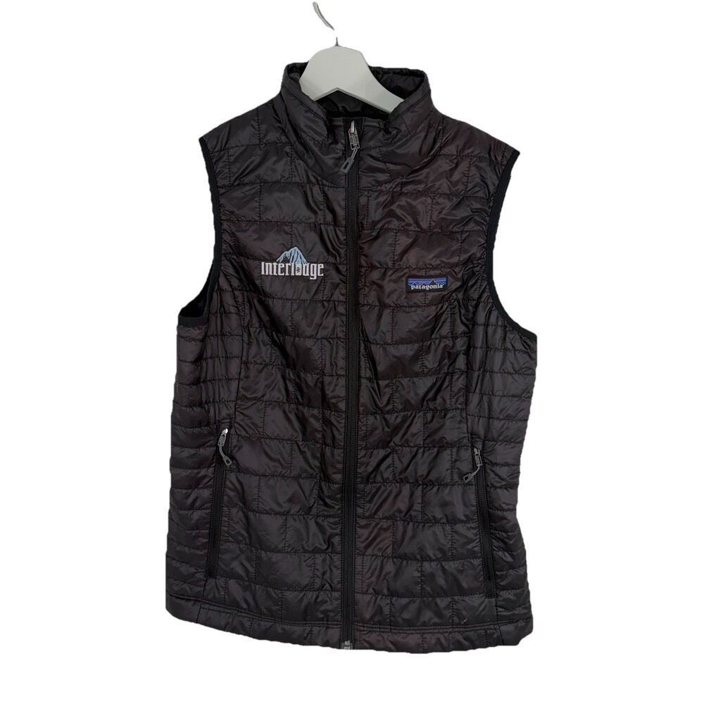 Patagonia Interlodge Nano Puff Vest Womens Medium Insulated Full Zip 84247